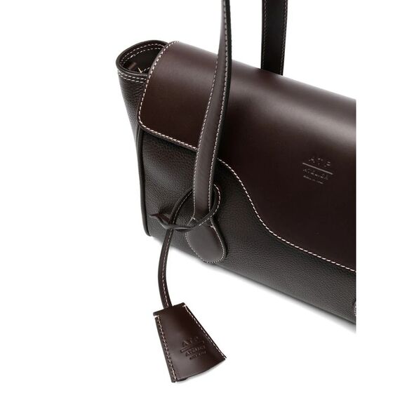 Atp Atelier Brown Tote Bags Women - Picture 2 of 5